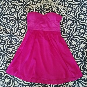 Fucshia/ magenta dress